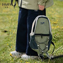 YOJIA女童工装裤春秋款2024新款宽松女孩休闲裤秋天薄款儿童裤子