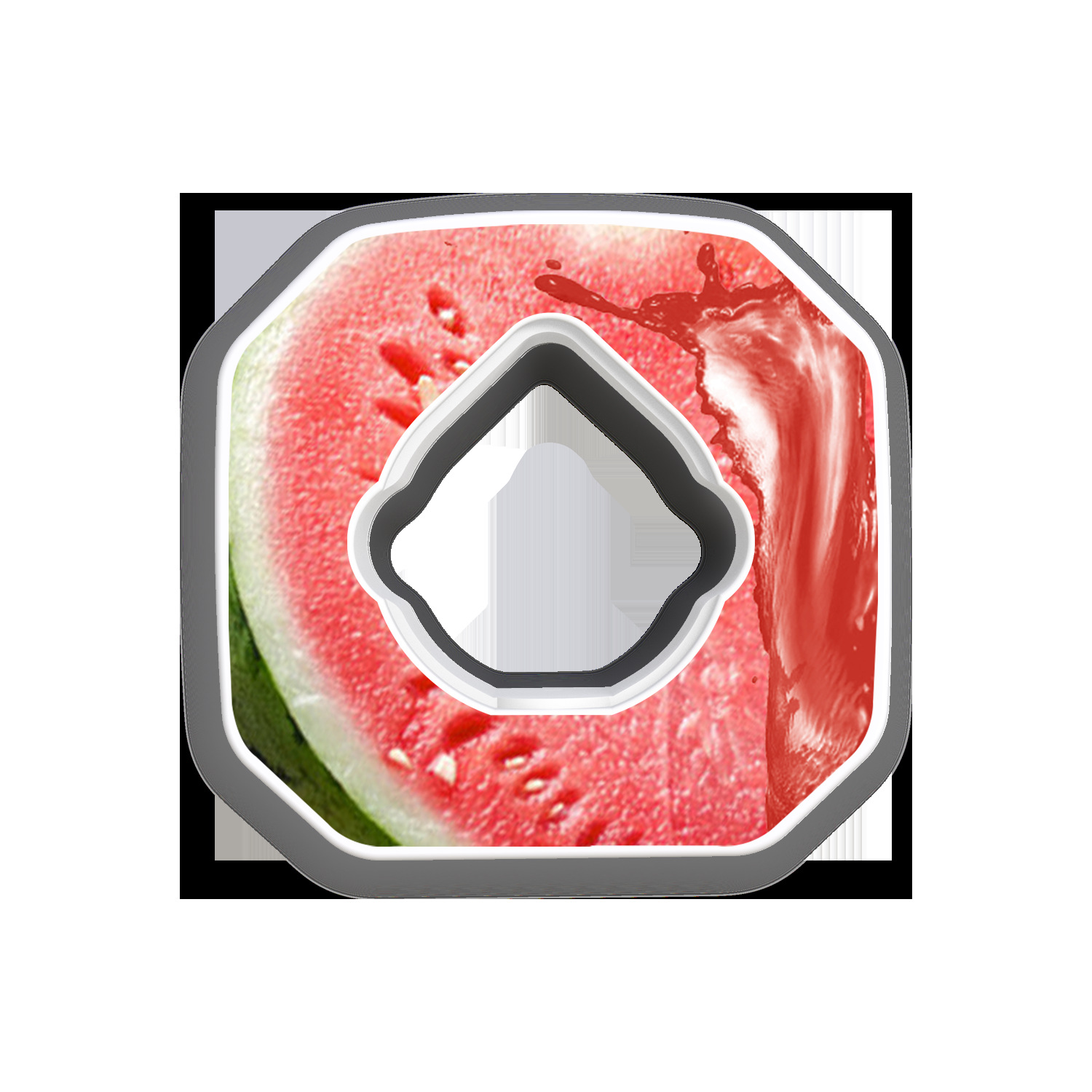 Sandía (anillo universal cuadrado)