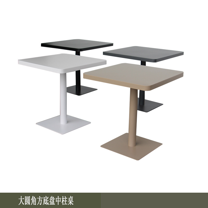 Mesa y silla al aire libre Combo Villa Jardín Nórdica Terraza Mesa Mesa de comedor Silla de comedor de cordón Diseñador de patio Mesa de balcón al aire libre