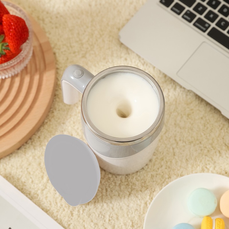 Household stirring cup magnetic charging stirring cup creative gift cup coffee stirring stick cup fully automatic stirring cup_voghion.com