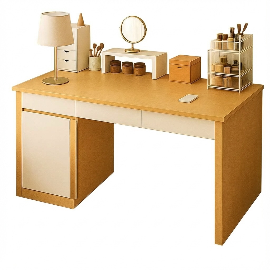 Escritorio de computadora simple escritorio de escritorio dormitorio almacenamiento armario de almacenamiento hogar梳妆eta mesa de maquillaje simple escritorio