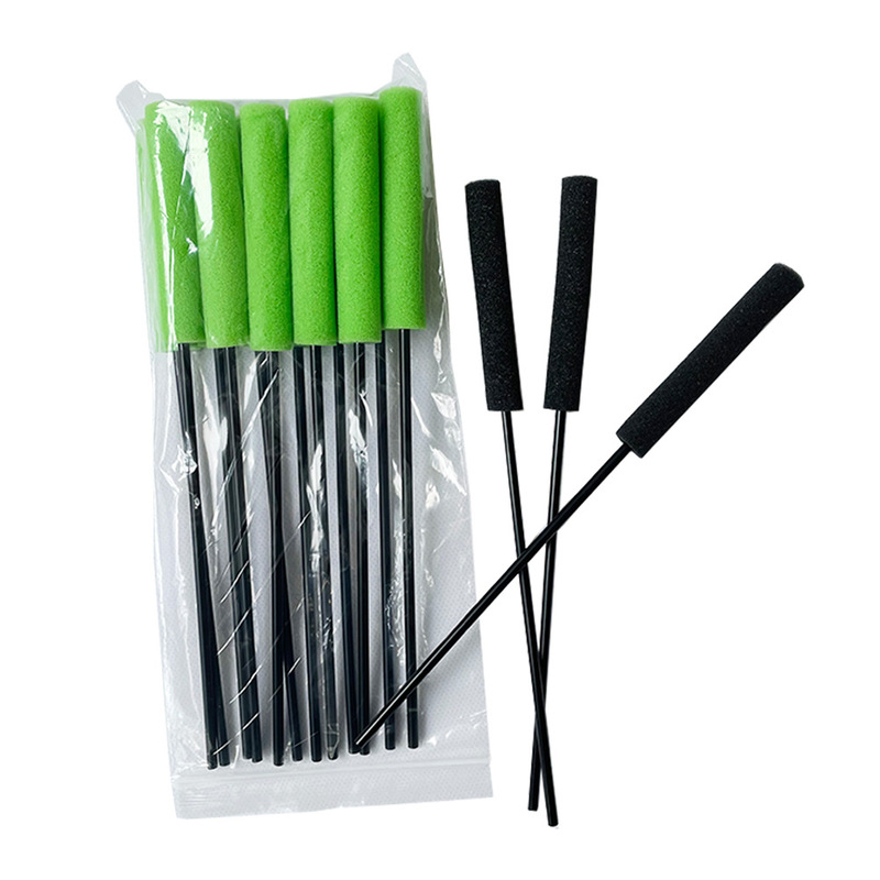 Door and window gap dead angle cleaning sponge brush test tube sponge brush household appliance cleaning brush art cleaning