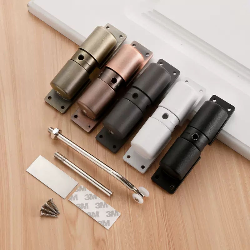 铝合金滑轮闭门器 简易可调自闭器 隐藏式关门器双弹簧大号闭门器