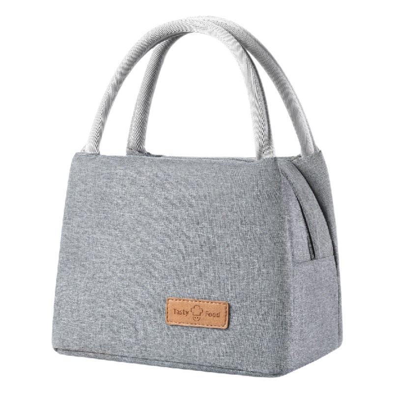 Packed lunch insulation bag hand portable work lunch bag aluminum thick picnic bag wholesale portable lunch box bag