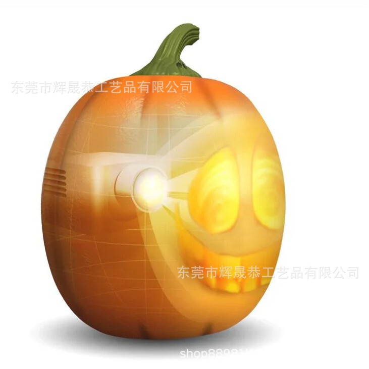 爆款Mindscope jabberin Jack会说话南瓜灯圣诞万圣节南瓜灯投影|undefined