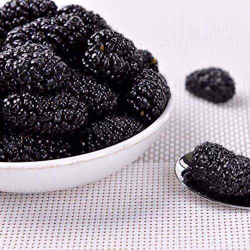 Dried Mulberry New Arrival Wholesale 250g Sand-Free Mulberry Dried Fruit for Fruit Tea, Snacking, Large Granules Black Mulberry Dried Fruit