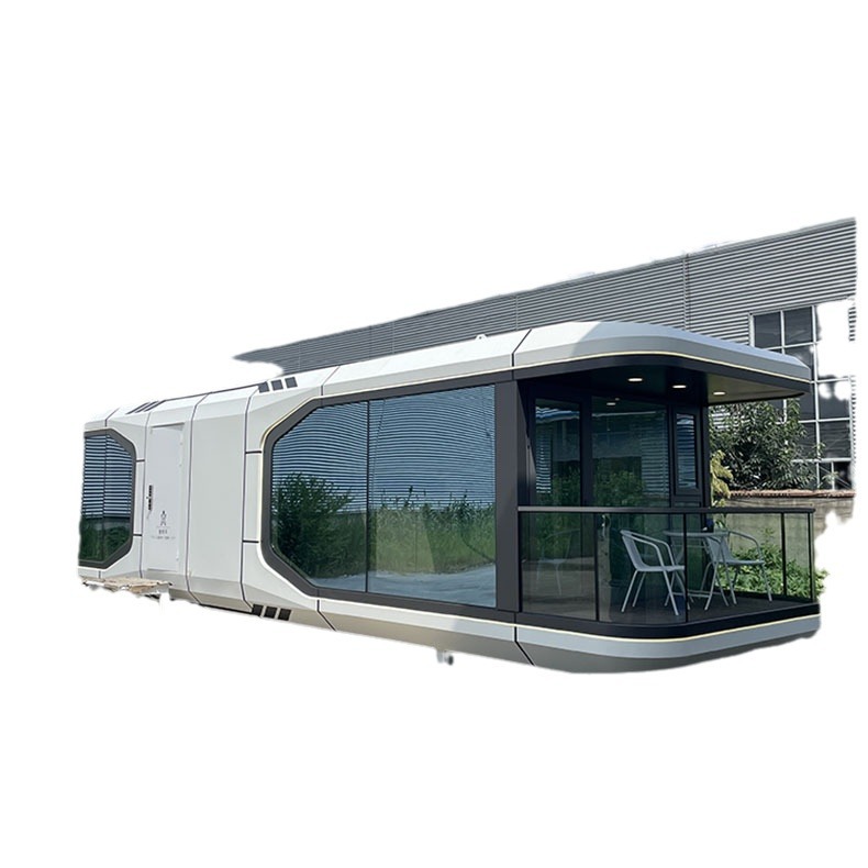 Cápsula espacial inteligente, casa móvil, área escénica, contenedor multifuncional para Hotel, viajes, vacaciones, cápsula espacial para Hotel