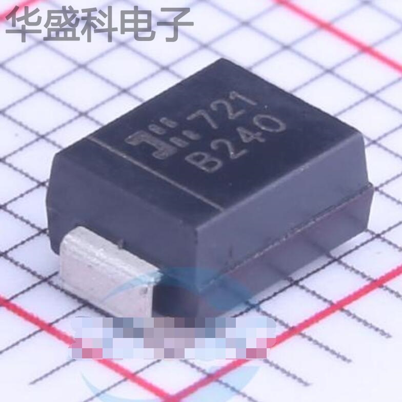 B240-13-F 封装 SMB(DO-214AA) 肖特基二管 现货供应