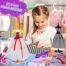 兒童服裝設計DIY娃娃衣服幼兒園手工課創意材料包服裝布料裁縫