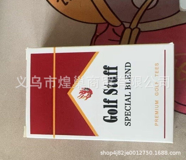独立したステーションの新しいクリエイティブゴルフティークリエイティブゴルフティーのギフトセット竹ティー|undefined