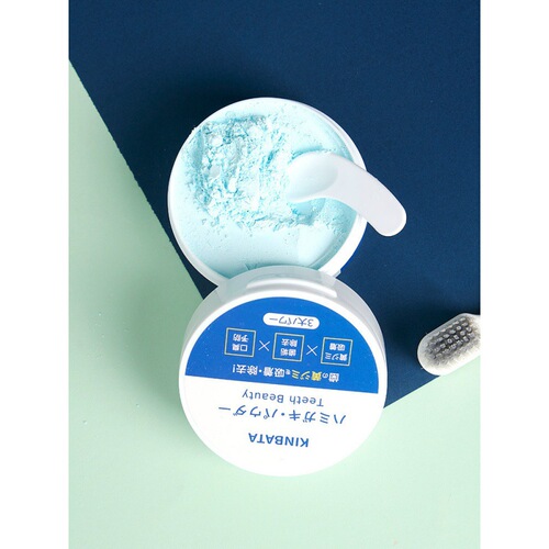 KINBATA Tooth Cleaning Powder Removes Yellow Teeth Stains, Cleans Teeth and Freshens Breath. Tooth Cleaning Powder