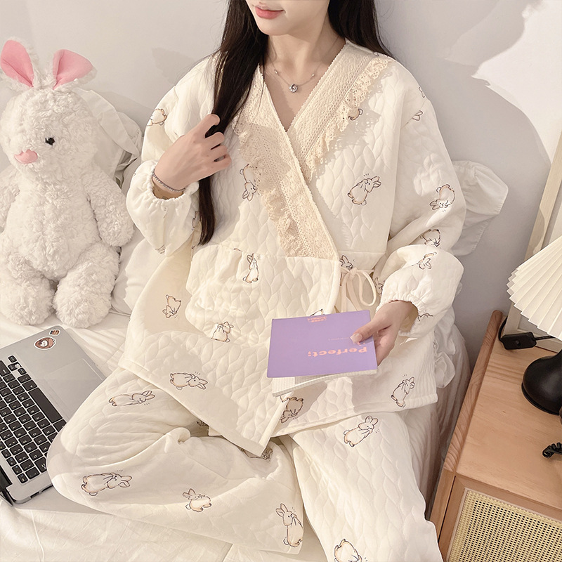 2908#lace collar [kimono air cotton] / L size [ 42.5-60kg ]