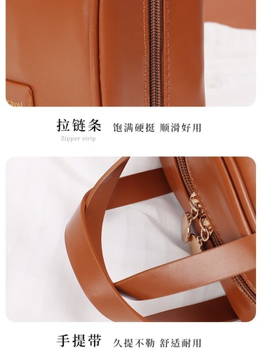 Travel-friendly cosmetic bag, large capacity, premium-quality, Instagram-worthy, high-fashion shell-shaped tote organizer—wholesale available from one piece.