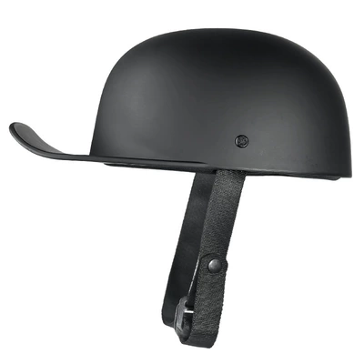 Motosiklet kaskı (dəbilqə) – Helmet, Cruiser Helmet, Ee Half - matt-black-m53-54cm
