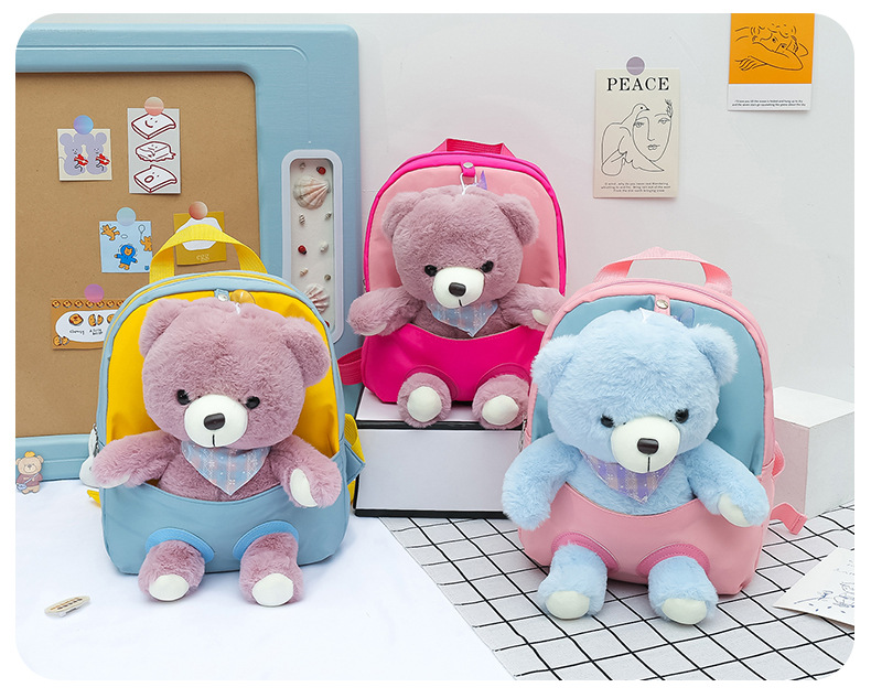 Little Bear School School Backpack display picture 1