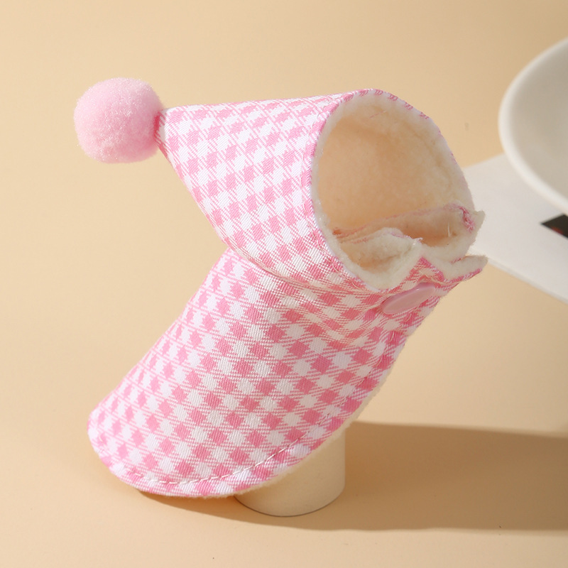 핑크 격자 무늬