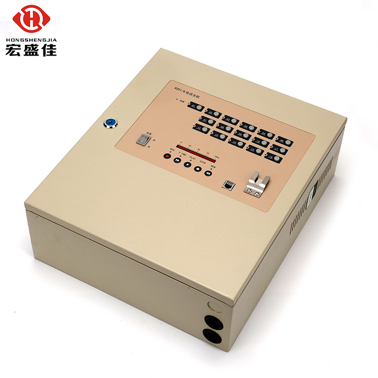 壁挂式多线消防电话主机 火警电话主机  消防电话控制系统报价