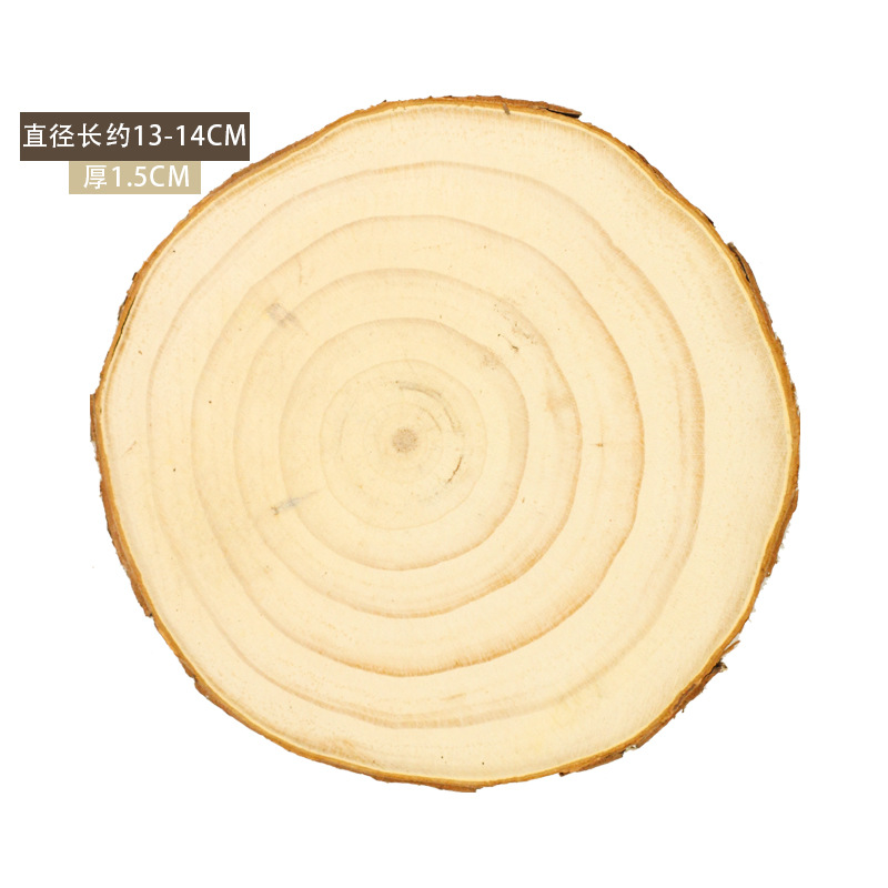 Diameter 13-14cm, thickness 1.5