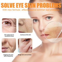 Jaysuing Collagen Soluble Film Eye Mask: Fades Fine Lines, Lifts, and Tightens Skin on Forehead and Cheeks