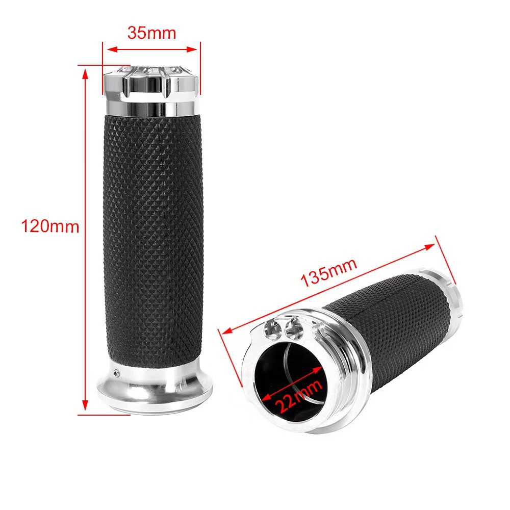 Motorcycle Handlebar Cover Harley 883 1200 Modified Accessories 25mm Handlebar Universal Handlebar Glue Retro Handlebar Cover