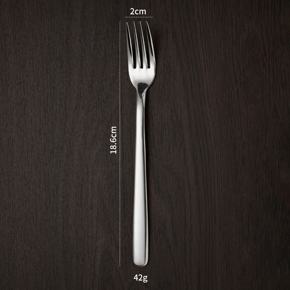 304 소재 18.5cm 스트레이트 핸들 포크