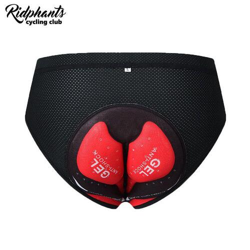 Ridphants men's mountain bike riding underwear 3D silicone pad breathable elastic outdoor sports cycling pants