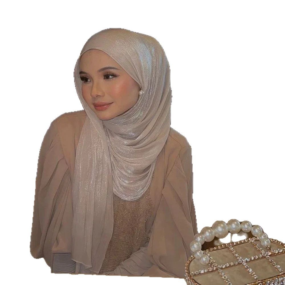 Foulard in seta satinata da donna crepe liscio sciarpa lucida_voghion.com