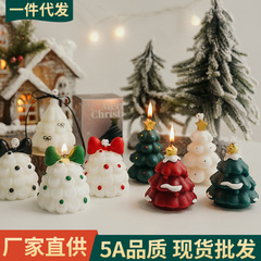 クリスマスツリーアロマキャンドル雰囲気感お土産プレゼント手作りアロマキャンドルcandleシミュレーションクリスマスキャンドル