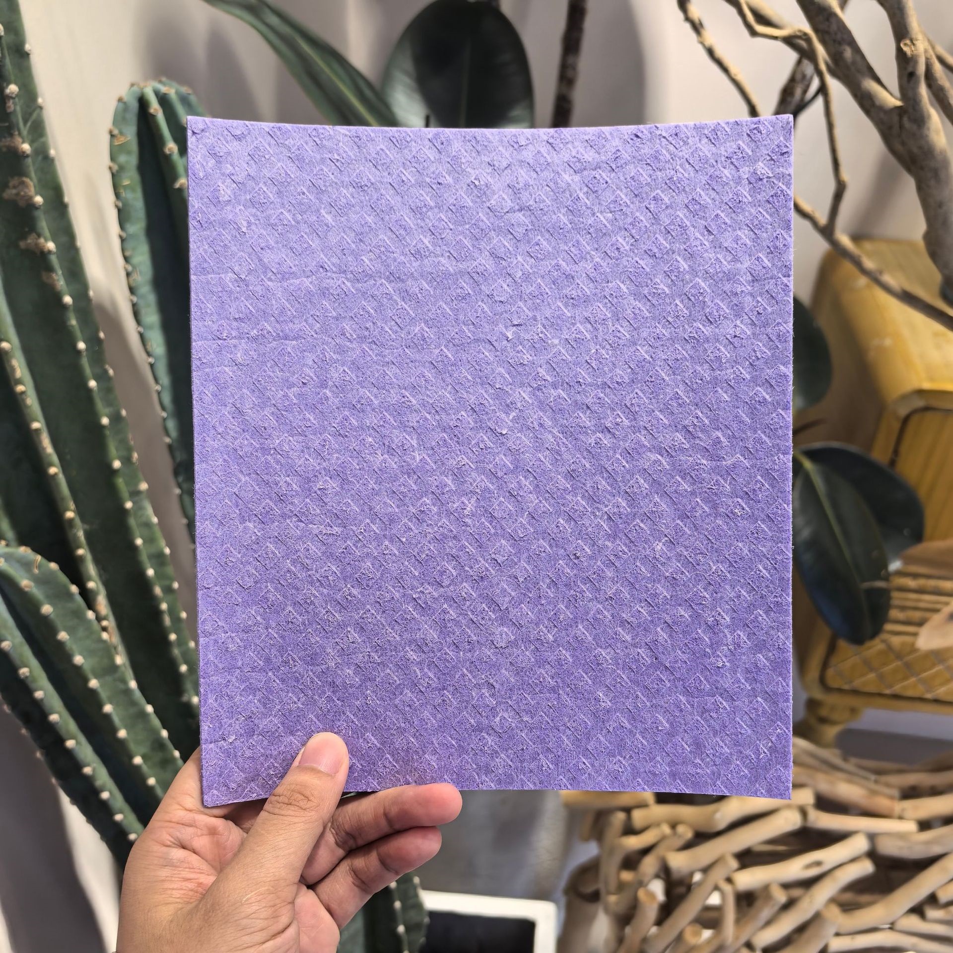 Alemán toallitas de limpieza de cocina de algodón pulpa de madera toallitas de lavado de platos absorción de agua sin contaminación de aceite esponja de algodón pulpa de madera lavado de platos