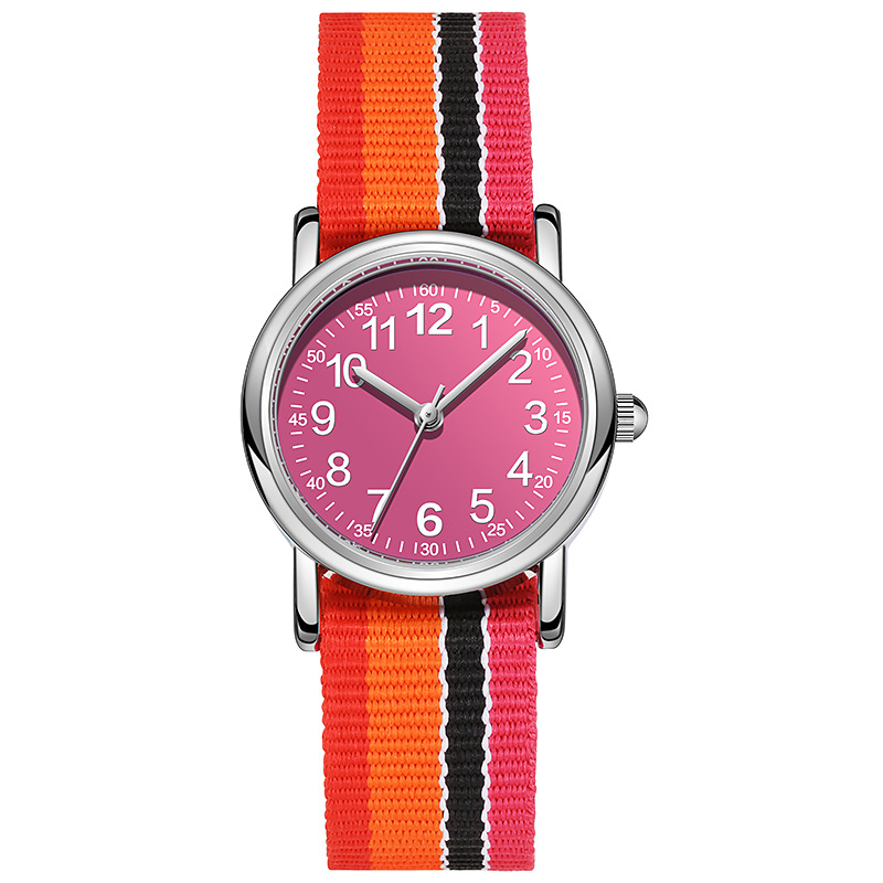 Children's watch Student Watch Fashion Braided one-piece with cute waterproof quartz watch for kids_viptrois.com