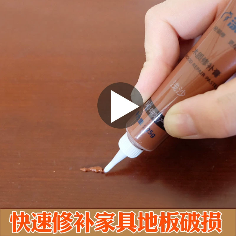 25 г паста для ремонта мебели, деревянная паста для ремонта трещин, ремонт отверстий для ногтей, деревянный пол, наполнение царапин, паста для ремонта краски