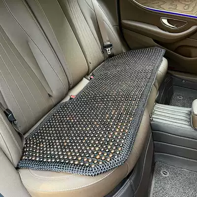 Cool pad – Chair Cushion Dropshipping - bodhi-hand-hook-edge-breathable-layer-rear-three-seat-bench-solid-colorblack-mesh-deep-beads