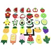 Cross -border mobile phone case PVC soft rubber patch accessories fruit series watermelon avocado fruit pineapple banana hair accessories patch