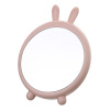 Net red makeup mirror can hang the bathroom beauty mirror desktop tabletop makeup mirror cartoon rabbit ears student dormitory mirror