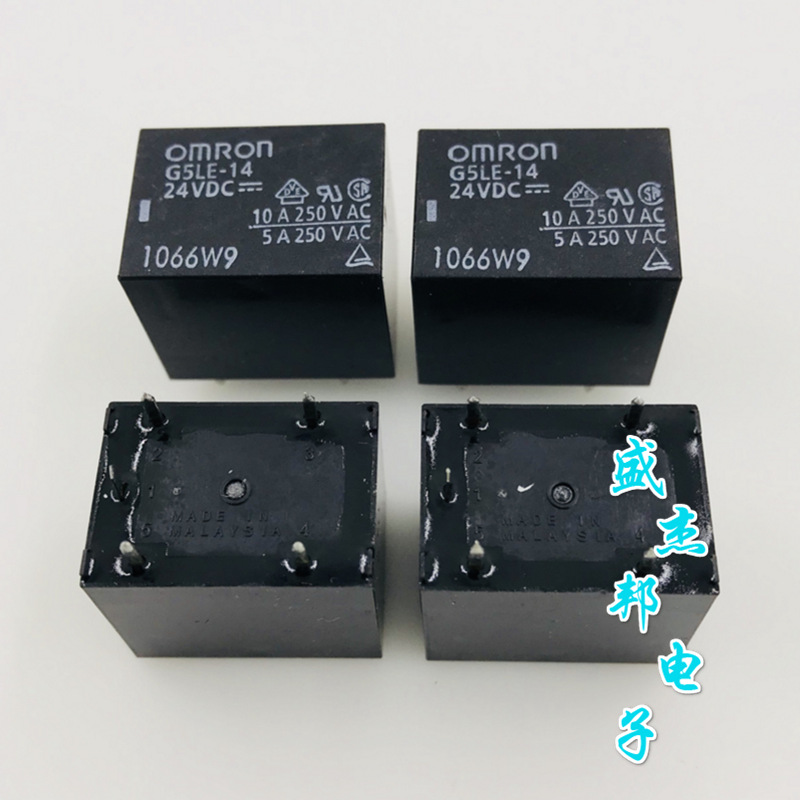 G5LE-14-24VDC 10A 5脚功率继电器全新现货