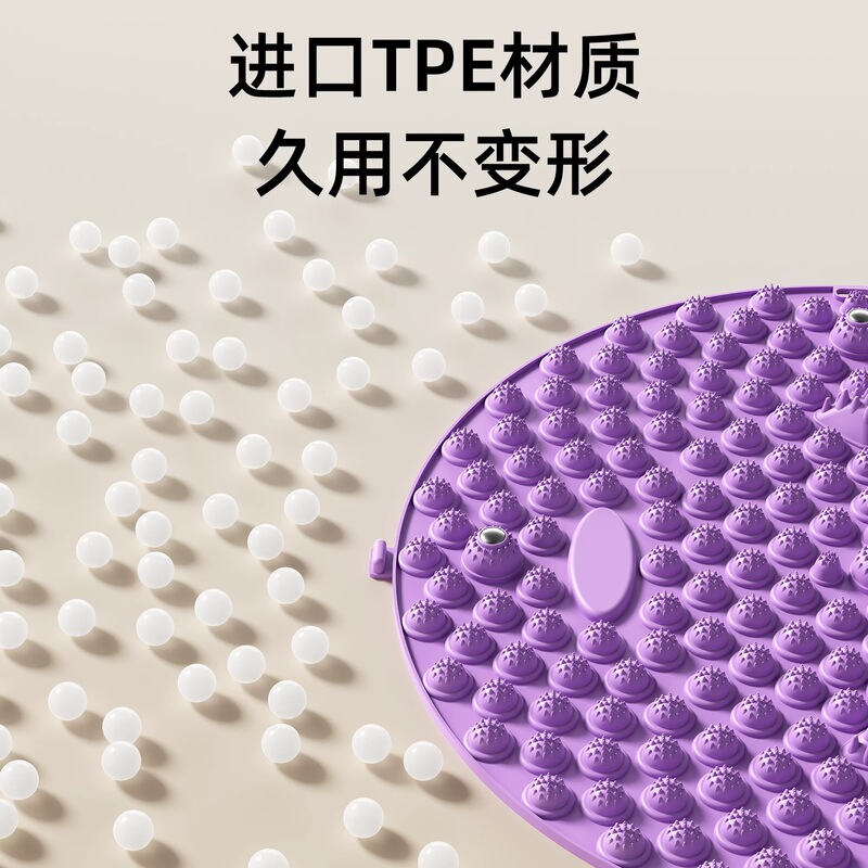 工場直販指圧ボードラウンド超痛み肥厚家庭用小さな冬タケノコフットマッサージマットスポーツマッサージつま先フィットネス|undefined