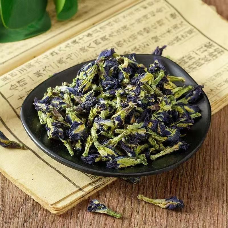 Blue Butterfly Pea Flower Tea Lan Hu Die Dried Whole Flowers 500g for Drinks and Baking specifications
