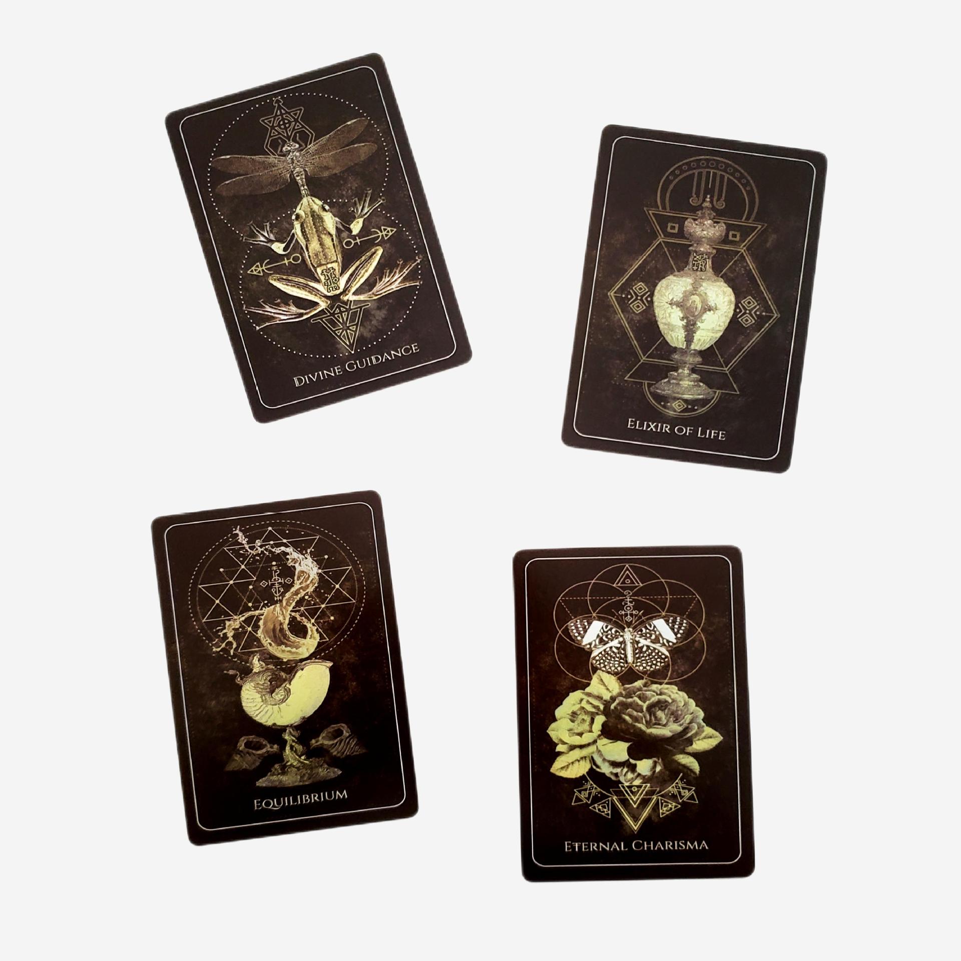 Carte da gioco oracle amulet talisman per feste e party_voghion.com