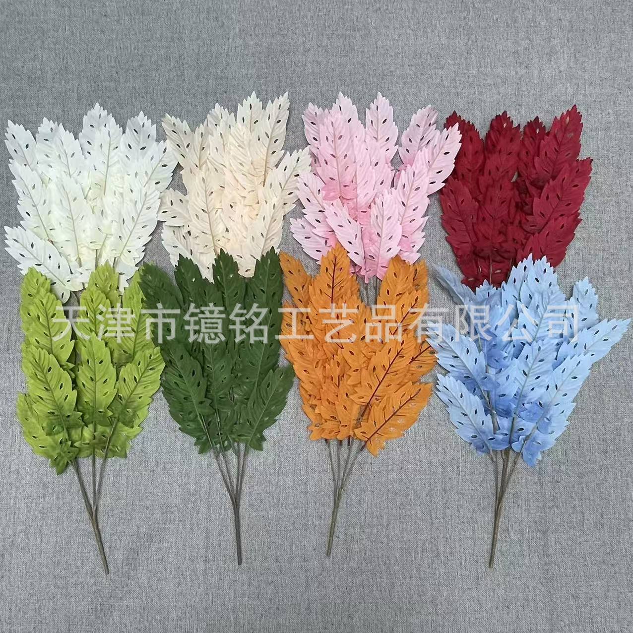 婚庆仿真花把束泽兰A5插花布置花排路引装饰仿真绿植摄影道具假花