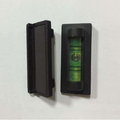 塑料高精度水准泡底座迷你小型水平泡绿色液晶电视机支架水平仪|ms