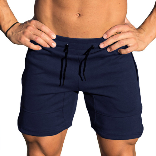 Muscle boy slim fit thin squat three-point pants basketball running fitness men's breathable quick-drying elastic training shorts