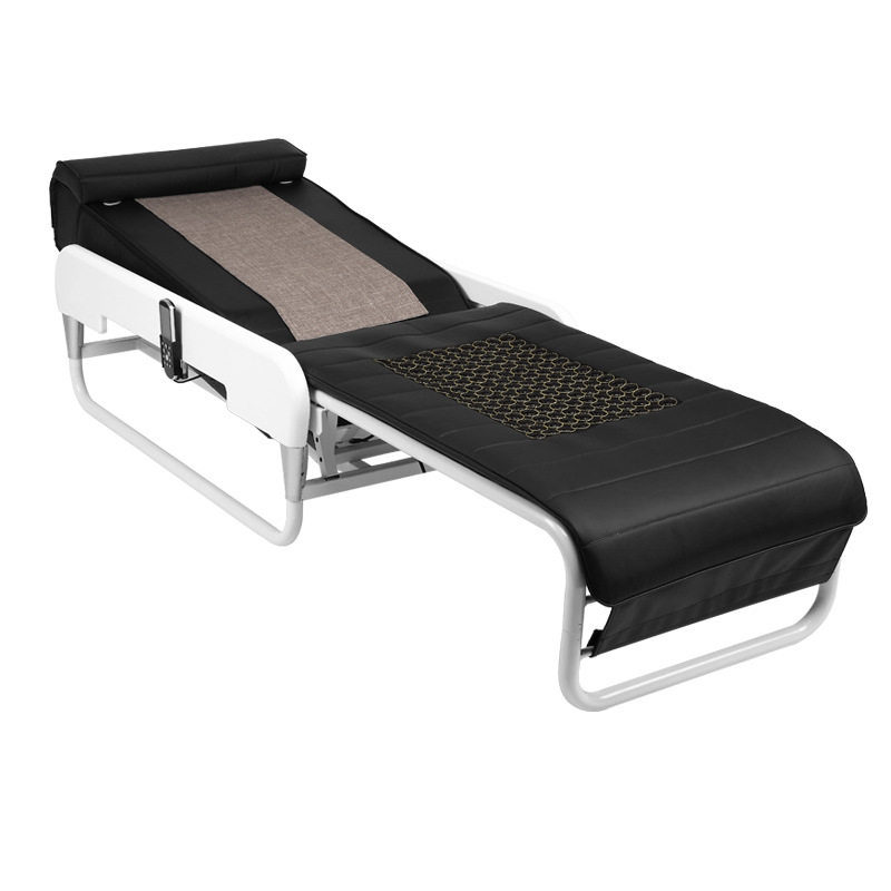 Cama de masaje Wenyu de cuerpo completo multifuncional 3D columna rodante eléctrico masaje caliente jade cervical columna lumbar plegable
