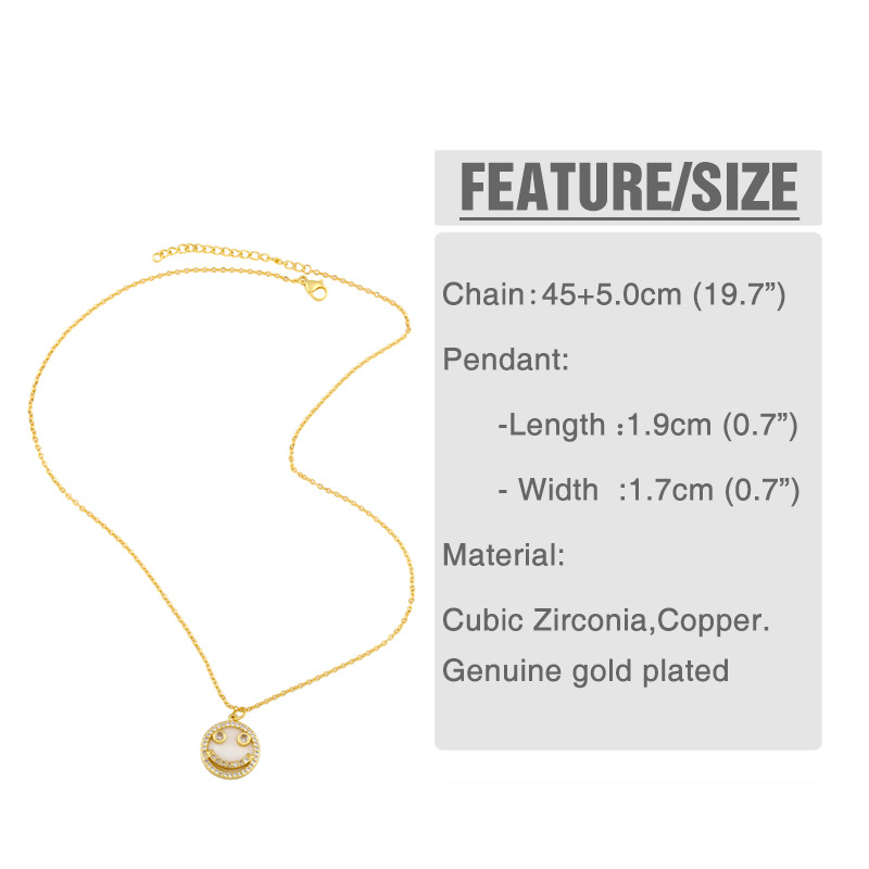 Fashion Heart-shape Copper Zircon Necklace display picture 2