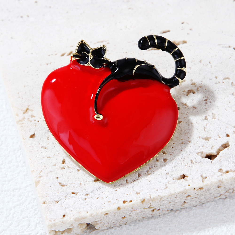 Cartoon Style Pin Animal Alloy Enamel Unisex Brooches display picture 5