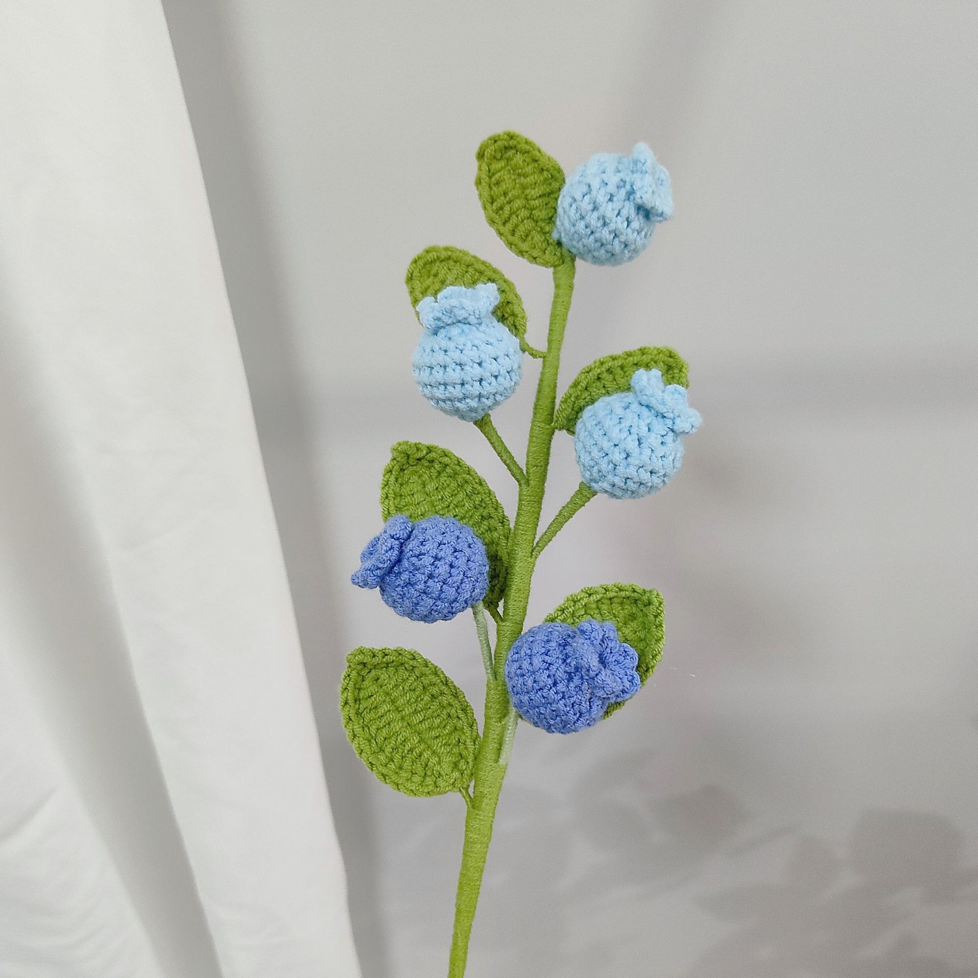 Crochet Flowers Home Textiles & Decor Type Casual Elegant Lady Flower Yarn Crochet Flowers Artificial Flowers