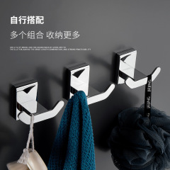 浴室毛巾架全銅衛生間浴巾架輕奢風毛巾杆架子置物架五金衛浴掛件