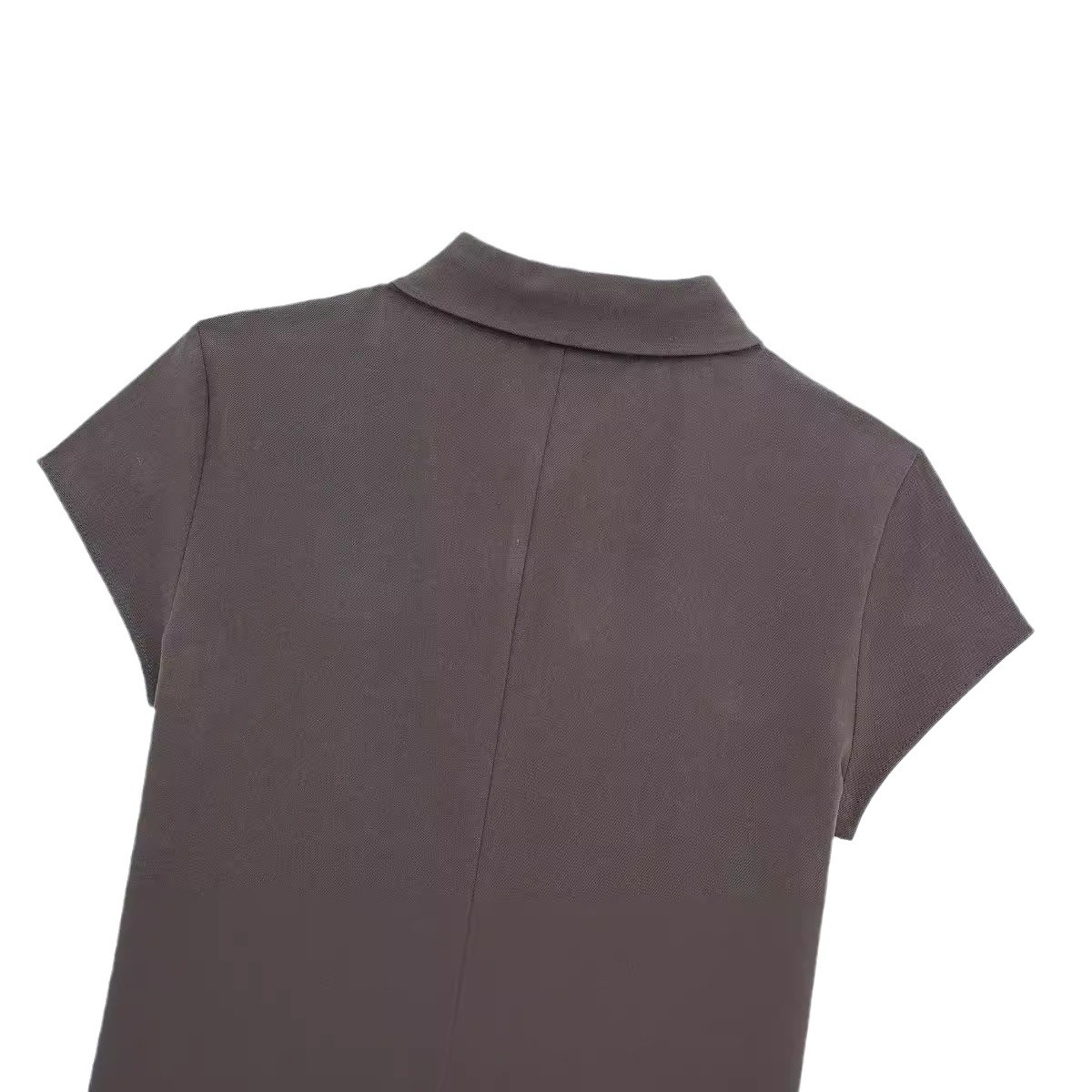 Robe à col polo ZR pour femme, nouvelle collection printemps 2024_voghion.com