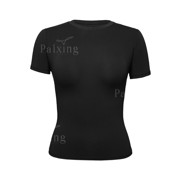 Skinns Popular Tops Are Slim, Comfortable and Cool, Seamless Short-Sleeved T-Shirts, Autumn and Winter Round Neck Bottoming Shirts, Women's Tops