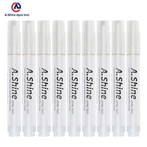 American A.Shine Aisha White Dyne Pen Испытание ручки Corona на натяжение Ручка для печати Проверка чистоты ручки