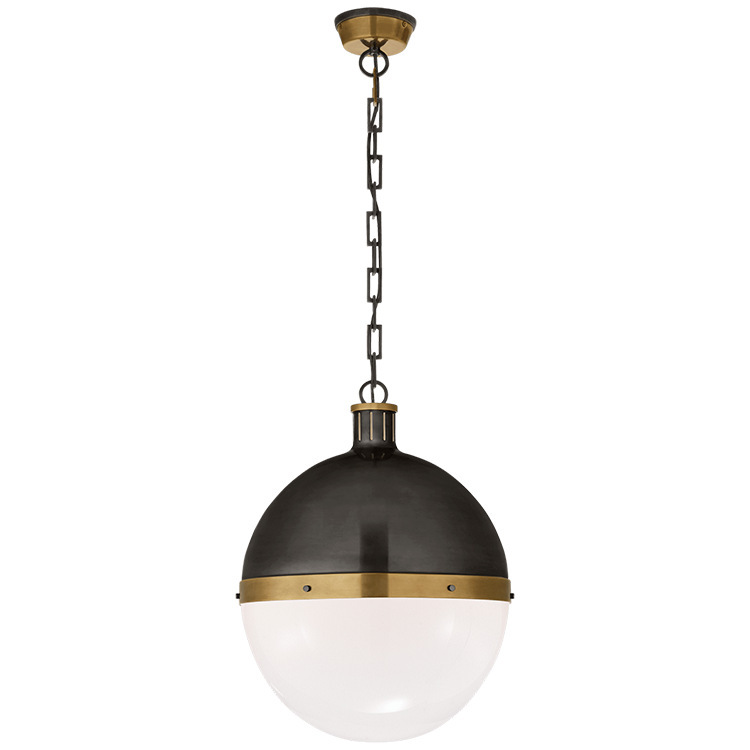 Nordic Creative Glass Ball Chandelier Bedroom Bedside Restaurant Bar Counter Balcony Corridor Post Modern LED Engineering Lamps